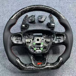 Modificación de <span class=keywords><strong>Volante</strong></span> de Fibra de Carbono Real para <span class=keywords><strong>Ford</strong></span> <span class=keywords><strong>Focus</strong></span> ST RS <span class=keywords><strong>MK2</strong></span> MK3 MK4 2016 - Product Image 3