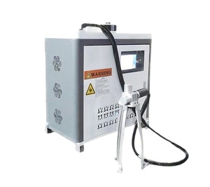Portable Mobile Backpack 100W Pulse Fiber <b>Laser</b> Cleaner for Wood & Stainless Steel Rust Removal with Lithium-Ion Battery - Product Image 1