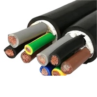 Câble d'alimentation en caoutchouc robuste universel à conducteurs en cuivre toronnés gainés de caoutchouc 450/750V, série YZ/YC