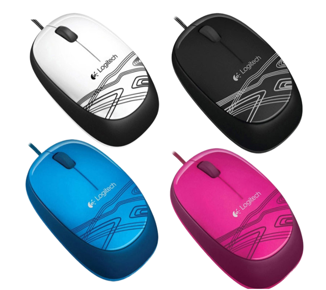 M105 Wired USB Left Laser Mouse Optical Sensor LED Backlit 3-Button Rechargeable Home Office Notebook Universal Fashion Colorful