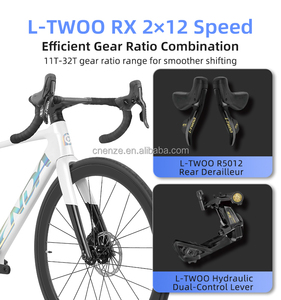จักรยานเสือหมอบ ENDA Avant 6 Aero Carbon Frame ขนาด 40 มม. โครงอะลูมิเนียม ล้อ 700C 24 สปีด ระบบไฮดรอลิก สำหรับนักปั่นมืออาชีพ รุ่น Avant 6 Ultra-Light & D - Product Image 2