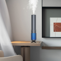 Haut-parleur d'arôme en métal sans batterie: diffusion froide et musique, version de bureau de minuterie de 150ml pour hall/hôtel/étude