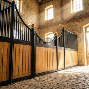 Écurie <span class=keywords><strong>à</strong></span> chevaux portable en métal pour l'intérieur et l'extérieur, personnalisable par le fabricant, mobile pour ferme, économique et facile <span class=keywords><strong>à</strong></span> démonter - Product Image 1