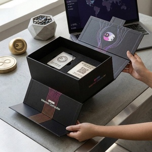 Emballage rigide de luxe sur mesure à double ouverture, directement de l'usine, OEM ODM pour l'électronique grand public haut de gamme - Product Image 1