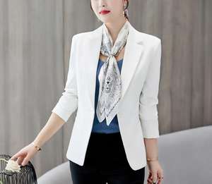 Nouveau dames manteaux hiver court brodé écharpe col gland Double face lâche <span class=keywords><strong>laine</strong></span> manteaux dames femmes manteaux - Product Image 1