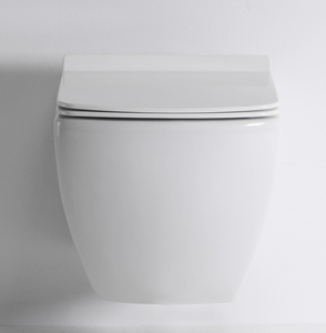 <span class=keywords><strong>Toilette</strong></span> suspendue de style européen avec couverture de siège souple UF articles sanitaires <span class=keywords><strong>toilette</strong></span> suspendue murale flottante sans monture - Product Image 3