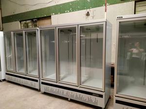 Frigorifero Verticale con <span class=keywords><strong>Porta</strong></span> in Vetro per Esposizione di <span class=keywords><strong>Frutta</strong></span>, Verdura e Prodotti Quotidiani - Product Image 2