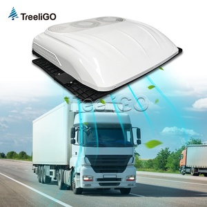 Climatiseur de toit tout-en-un à double ventilateur pour cabine de camion 12V 24V, refroidisseur de stationnement pour camping-car EAC002.67 double tension - Product Image 2