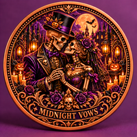 Pièce de monnaie en cuivre pur 999 de 1 oz, artisanale, en forme de citrouille, avec boîte cadeau d'Halloween, impression UV en relief 3D, objet de collection, souvenir, cadeau