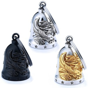 Cloche de protection Gremlin pour motard Gold Ride <span class=keywords><strong>Route</strong></span> <span class=keywords><strong>66</strong></span>, cloche porte-bonheur en acier inoxydable, impression sérigraphique tendance - Product Image 5