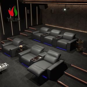 Современное Роскошное кресло для домашнего театра, диваны для сна для домашнего кинотеатра, регулируемый подголовник, мебель для сидения - Product Image 4