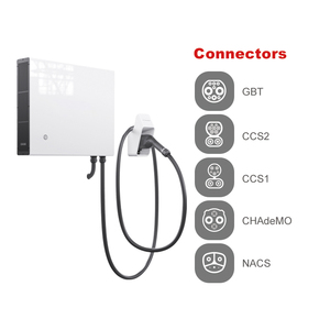 เครื่องชาร์จรถยนต์ไฟฟ้าแบบระบายความร้อนด้วยอากาศ CCS2 กันน้ำ IP65 กำลังไฟ 20 กิโลวัตต์ ระบบระบายความร้อนสูง - Product Image 1