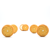 Biscuits sandwichs au lait de qualité supérieure, marque privée, 45 g, sains, semi-durs, croustillants, au goût sucré, collations pour le goûter, sachet