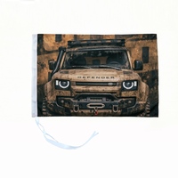 Nouvelles antennes universelles tout-terrain en forme de drapeau, 100% polyester, imperméables et résistantes aux UV, pour Polaris RZR Can-Am Maverick, pour les dunes de sable