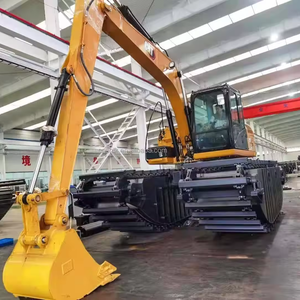 รถขุดสะเทินน้ำสะเทินบกที่ใช้ใน CAT320CL 313d เรือขุดด้วยถังลอยทั้งสองด้าน - Product Image 1