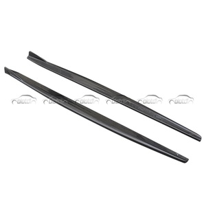 Extensiones de faldones laterales de fibra de carbono, labio divisor de barbilla y alerón para BMW Serie 2 F44 2021 en adelante, tuning automotriz - Product Image 5