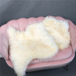 Peau <span class=keywords><strong>de</strong></span> mouton entière en laine, fourrure d'<span class=keywords><strong>agneau</strong></span> - Product Image 2