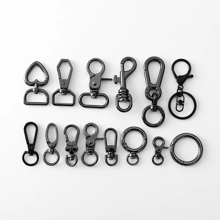 พวงกุญแจโลหะ Carabiner Hook/พวงกุญแจแขวนตะขอ/อุปกรณ์เสริมพวงกุญแจ