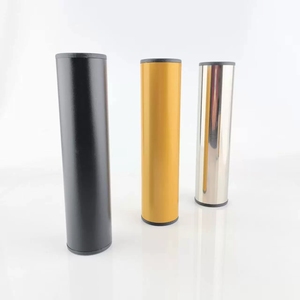 Tubo de acero inoxidable al por mayor para hacer sonido, sonajero cilíndrico portátil, juguete de percusión para el aula de música - Product Image 2