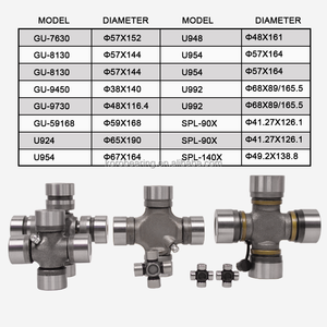 Khớp cầu đa năng chất lượng cao giá tốt 27x52.4mm 27x74.6mm 27.4x50.8mm, khớp nối Cardan, khớp nối chữ thập, Cruzeta, Spider dành cho ô tô - Product Image 2