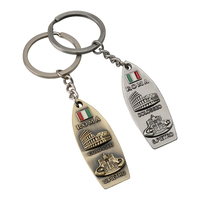 Porte-clés Souvenirs Personnalisés de Haute Qualité avec Logo, Design Lettres en Émail Souple 2D 3D, en Alliage de Zinc Métallique