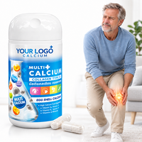 Capsules de calcium de coquille d'œuf, collagène de type II, vitamines D3 et K2, complément alimentaire pour la nutrition osseuse, OEM, ODM, marque privée, vente en gros