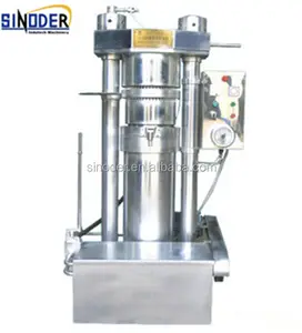 Stainless Steel Automatic Mini Oil Press Machine Hydraulic Sunflower Soybean Oil Cooking Oil Making Machines