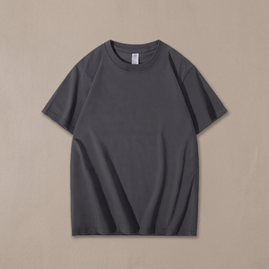 เสื้อยืดคอกลมแขนยาวทรงเยาวชนสำหรับผู้ชาย ผ้าเจอร์ซีย์ 200 กรัม โพลีเอสเตอร์/คอตตอน เป็นมิตรกับสิ่งแวดล้อม ทรงปกติ สำหรับพิมพ์ลาย - Product Image 3
