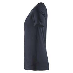 BLAKLADER-T-shirt femme 330410298600S Bleu marine foncé-EAN 7330509596128 T-SHIRTS ET POLO DE TRAVAIL - Product Image 4