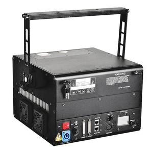 เลเซอร์ RGB 20W คุณภาพเยี่ยมสำหรับการแสดงบนเวทีระดับมืออาชีพ พร้อมโปรแกรม ILDA สำหรับงานดีเจ งานปาร์ตี้ พิธีต่างๆ และไนท์คลับ - Product Image 4