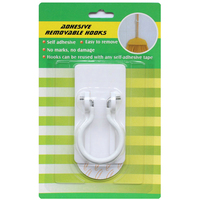 Probebi HS08 usage quotidien forme ronde mur adhésif crochet cintre en plastique porte-manteau crochet pour usage quotidien