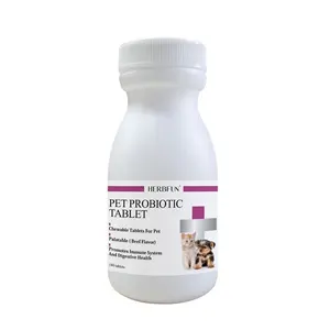 Pet Probiotic bổ sung dinh dưỡng Viên nhai cho tiêu hóa thúc đẩy và tăng cân cho chó và mèo