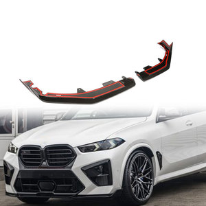 2 miếng sợi carbon F95 LCI tách môi phía trước cho BMW x5m LCI 2023-2024 - Product Image 1