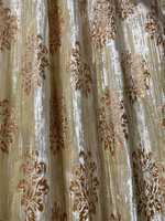 Style Vintage Coton Viscose Velours Concassé Luxe Rideau Boho Rideau De Luxe Rideaux Peut Être Personnalisé N'importe Quelle Taille en Gros