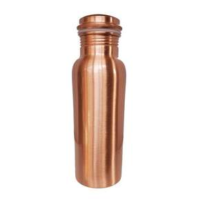 Handmade Designer Pure Copper Water <b>Bottle</b> Set Leak-Proof with Joint-Free Feature for Boiling Water Home <b>Decor</b> - Product Image 5