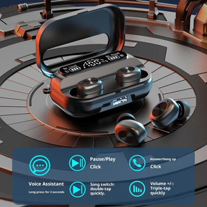 Écouteurs sans fil Bluetooth avec cordon de suspension, nouveau style intra-auriculaire, autonomie ultra longue, réduction du bruit - Product Image 3