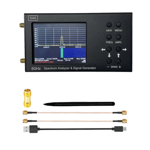 ポータブルSA6スペクトラムアナライザー35-6200 MHzハンドヘルド<span class=keywords><strong>RF</strong></span>入力周波数アナライザー3.2インチタッチスクリーン付き信号発生器 - Product Image 4