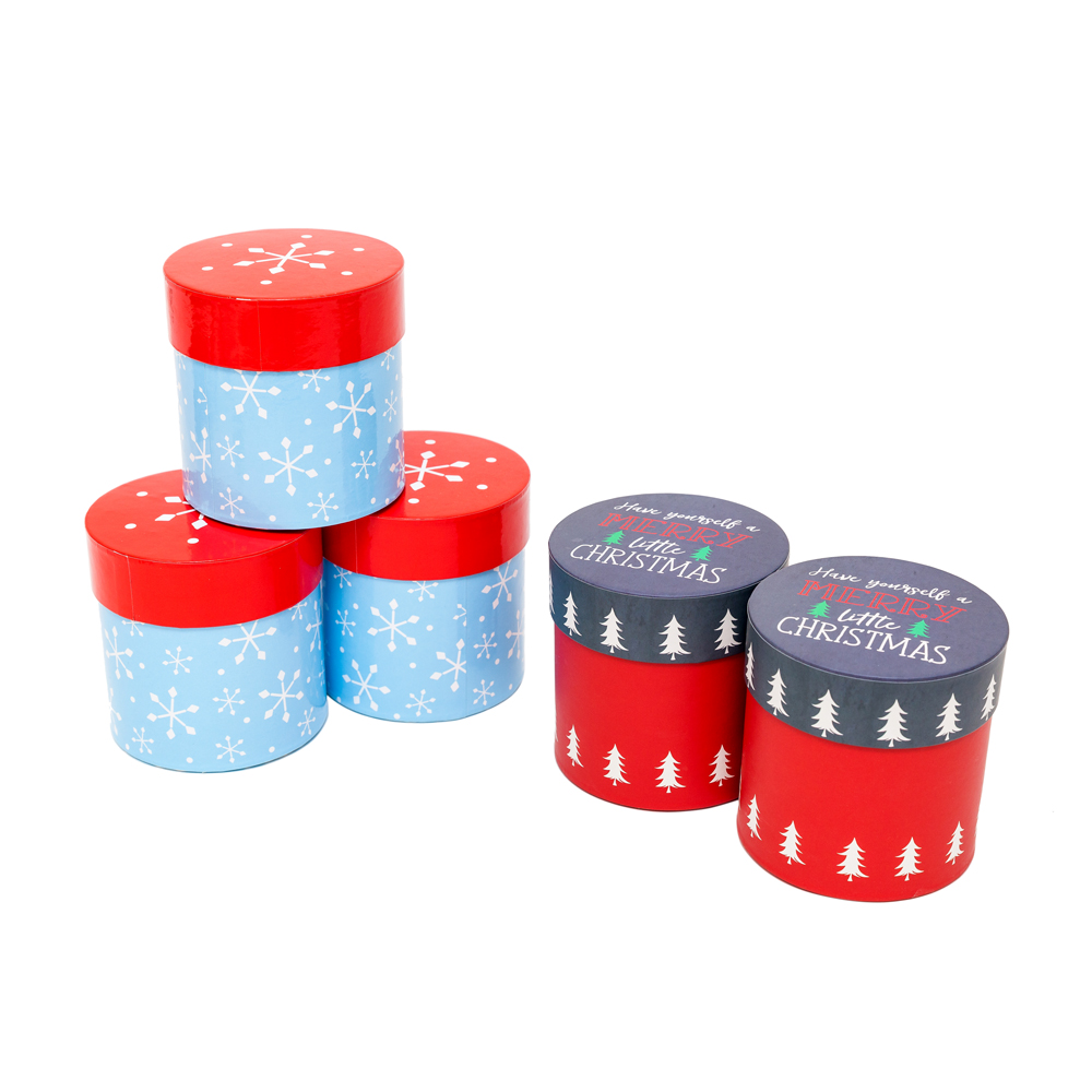 recyclable cylinder package box for candle black candle packaging boxes with silver stamping