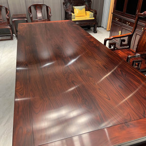 Escritorio de Madera de Dalbergia Negra Estilo Chino Simple, Muebles de Palisandro Natural, Librería de Estudio - Product Image 2