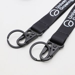 Trade Show Event Branding Lanyard Keychain Neck Strap Custom Universal Corporate Staff ID Card Holder Lanyard - Product Image 2