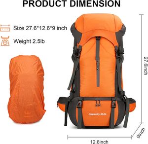 Paquete de hidratación de alta gama personalizado Popular de muestra gratis para senderismo Mochila Bolsas Mochila de hidratación al aire libre - Product Image 4