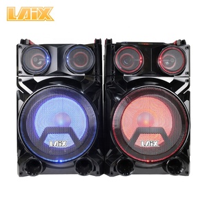 Enceinte Laix SS-6 12 pouces avec basses personnalisées et amplificateur 80W*2, contrôle <span class=keywords><strong>DJ</strong></span> large, enceintes audio stéréo pour home cinéma et scène - Product Image 1