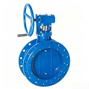 Valvola a <span class=keywords><strong>Farfalla</strong></span> a Doppio Eccentrico Elettrica Manuale Pneumatica in Ghisa Sferoidale con Guarnizione Morbida Tipo Telescopico Disponibile OEM per Acqua, 3 Anni di Garanzia - Product Image 4