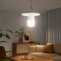 Ampoule LED domestique en matériau PP E27 B22, alimentée en courant alternatif, Ra70-95, 2400-12000K, pour usage résidentiel intérieur
