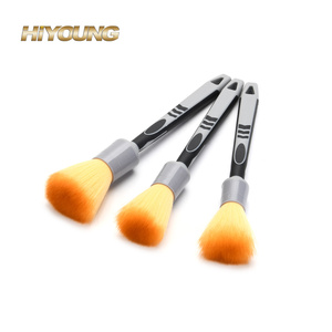 Brosse de nettoyage de <span class=keywords><strong>voiture</strong></span> de haute qualité Filament synthétique doux diamètre 20 mm brosse de <span class=keywords><strong>peinture</strong></span> de garniture de mur rond - Product Image 4