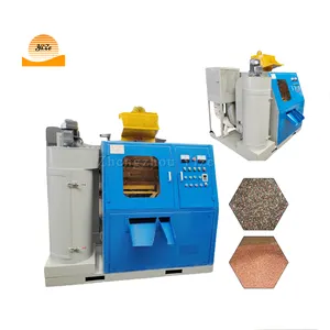 Chất lượng tốt nhất dây đồng granulator máy đồng Máy Nghiền Cáp granulator Máy tái chế cho hạt đồng