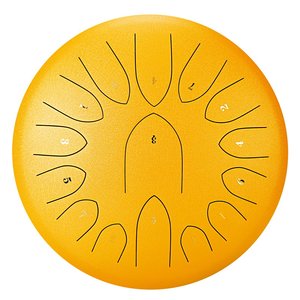 Tambour à langue en acier Kabat, 13 notes, 12 pouces, instruments <span class=keywords><strong>de</strong></span> <span class=keywords><strong>musique</strong></span>, handpan, tank drum, <span class=keywords><strong>instrument</strong></span> <span class=keywords><strong>de</strong></span> percussion avec accessoires <span class=keywords><strong>de</strong></span> tambour - Product Image 4