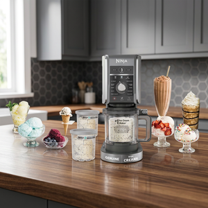 Modern Countertop <b>Ice</b> Cream <b>Maker</b> App Controlled Frozen Dessert <b>Machine</b> Stainless Steel Housing Flip Top Lid 10-20 Kg/Day - Product Image 3