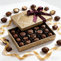 Boîtes Cadeaux en Papier de Luxe Personnalisées pour Dragées et Bonbons, Emballage de Faveurs Sucrées pour Invitations