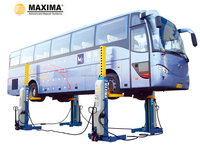 Maxima FC75W Kabellose Vier-Säulen-Schwerlast-LKW-Hebebühne - Vierzylinder Hydraulisch 7,5T/Säule Tragfähigkeit